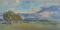 Atardecer | Pintura de Rosa cano | Compra arte en Flecha.es