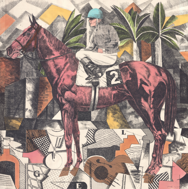 Serie Historia de una Carrera: Braque, Picasso & Gris |Obra gráfica de Fernando Bellver | Compra arte en Flecha.es