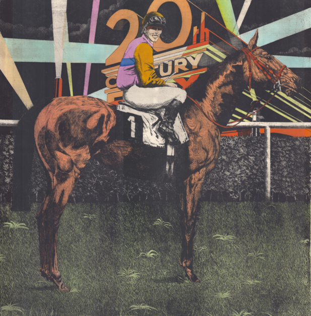 Serie Historia de una Carrera: 20th. Century Fox & McLean |Obra gráfica de Fernando Bellver | Compra arte en Flecha.es