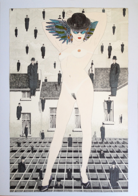 Serie Desnudos III |Obra gráfica de Fernando Bellver | Compra arte en Flecha.es