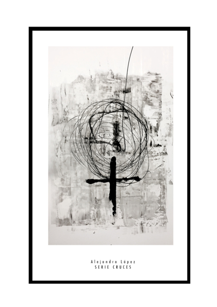 Cruz |Obra gráfica de Alejandro Lopez | Compra arte en Flecha.es