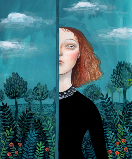 El Jardín Secreto |Dibujo de Helena Perez Garcia | Compra arte en Flecha.es