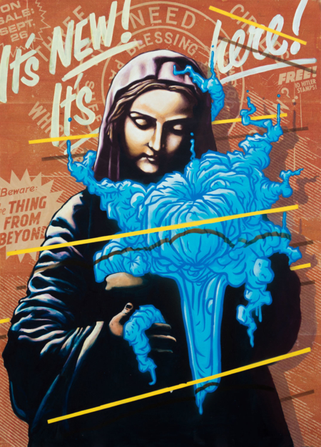 It's New, It's Here! |Obra gráfica de Sr. X | Compra arte en Flecha.es
