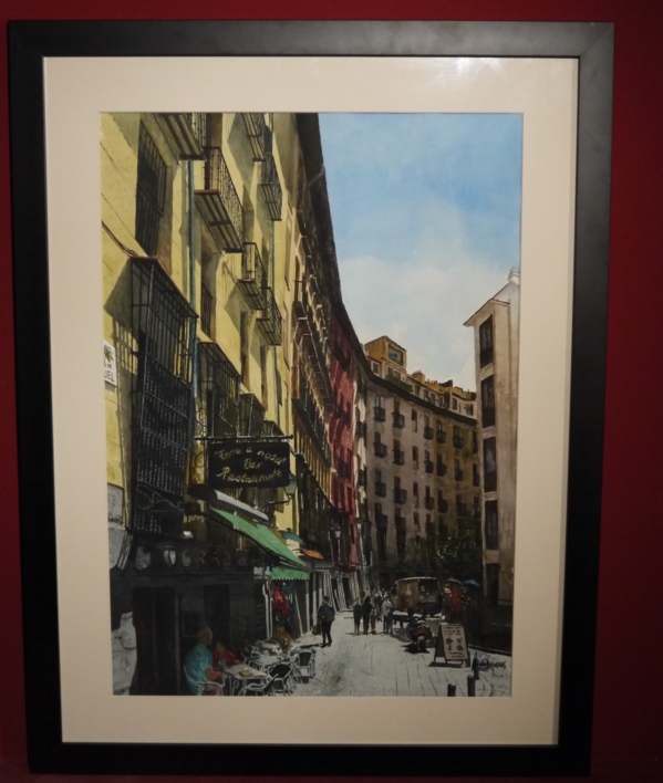 calle Cava de San Miguel, Madrid | Pintura de Pedro Higueras | Compra arte en Flecha.es