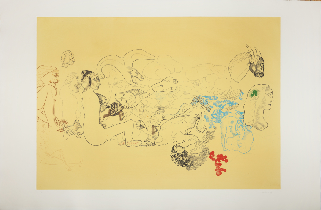 Escena Campestre |Obra gráfica de Jorge Castillo | Compra arte en Flecha.es