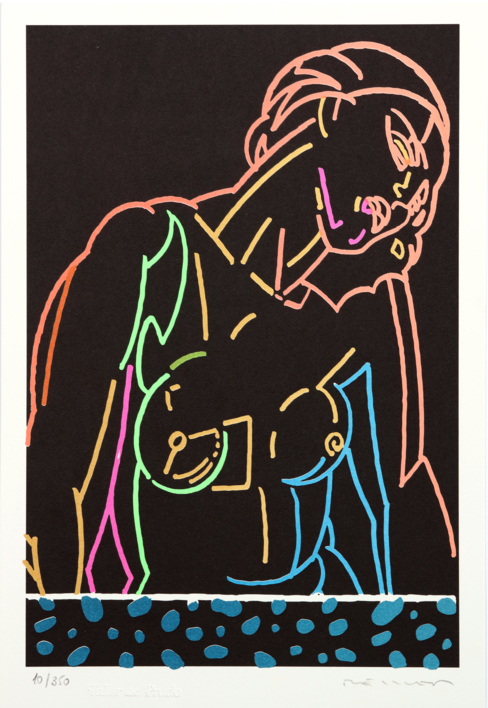 Chica |Obra gráfica de Fernando Bellver | Compra arte en Flecha.es