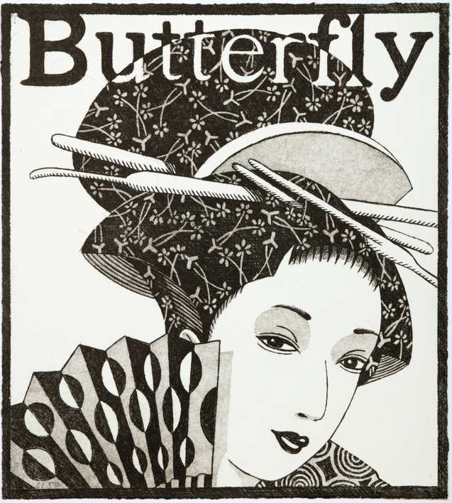 Serie: "Diosas de la ópera: Butterfly" |Obra gráfica de Fernando Bellver | Compra arte en Flecha.es
