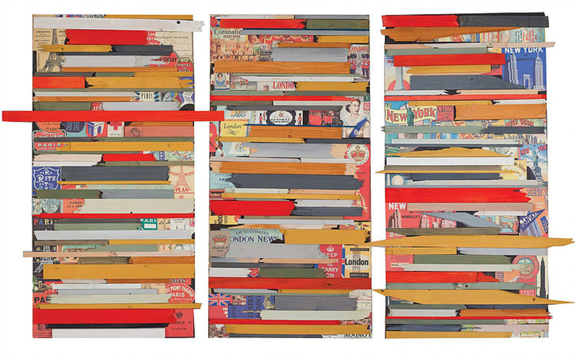 New York, London, Paris |Collage de Marina Muñoz Viada | Compra arte en Flecha.es