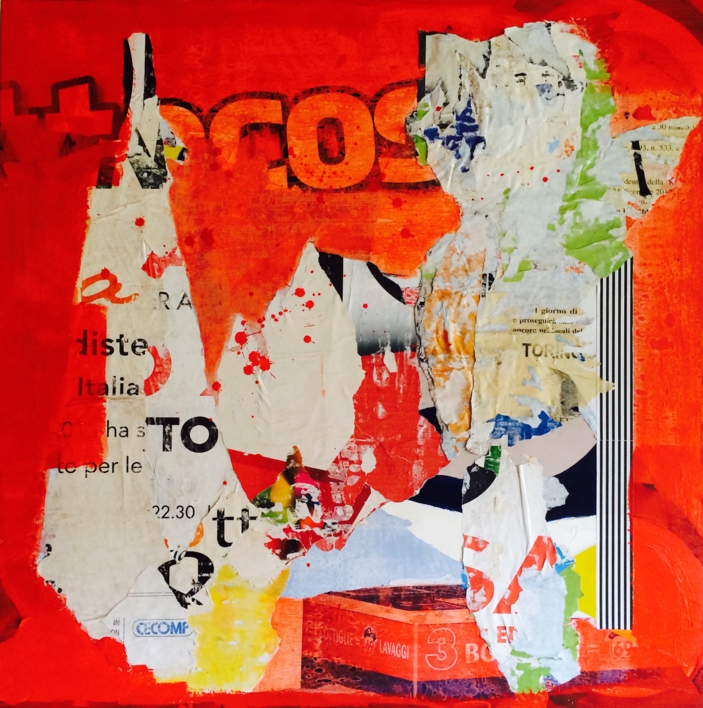 Red Public |Collage de Marina Muñoz Viada | Compra arte en Flecha.es