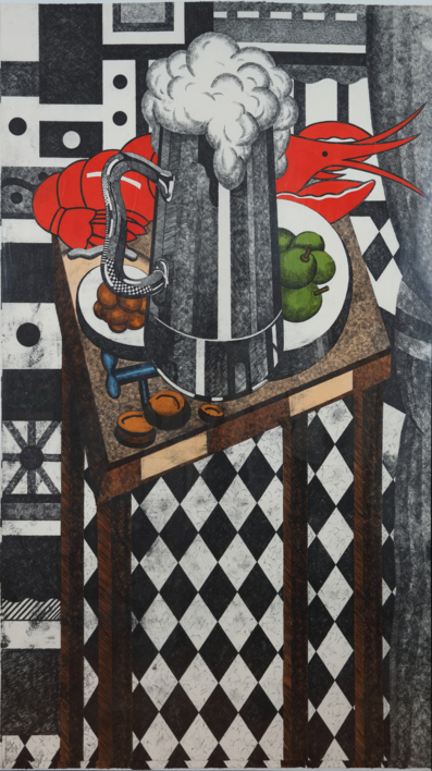 Caña |Obra gráfica de Fernando Bellver | Compra arte en Flecha.es