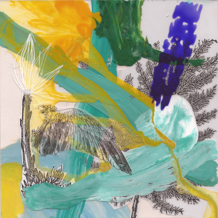 Viento cálido |Collage de Myriam Toledo | Compra arte en Flecha.es