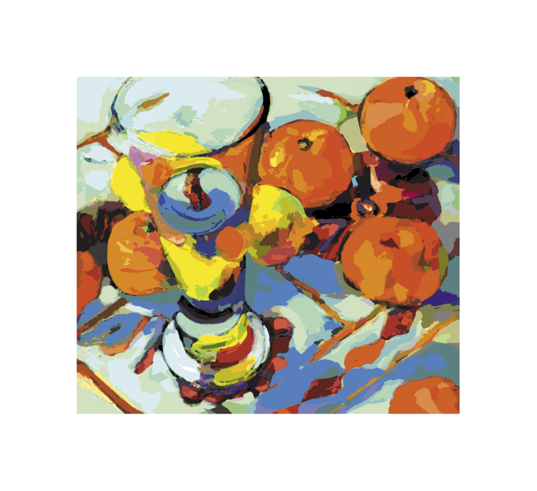 MANDARINAS |Digital de Beatriz Ujados | Compra arte en Flecha.es