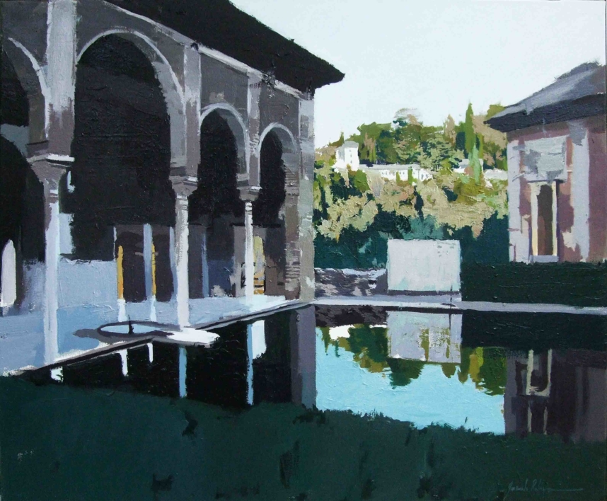 Palacio de Yusuf III |Pintura de Gonzalo Rodríguez | Compra arte en Flecha.es