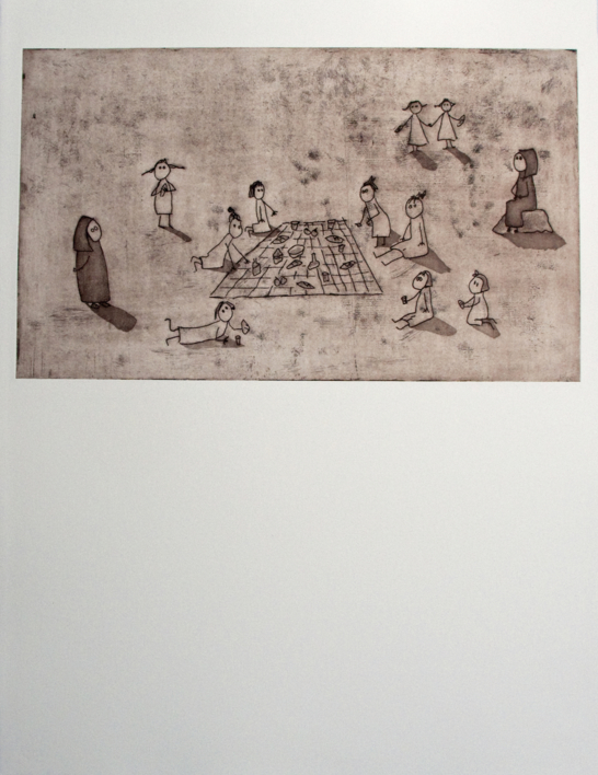 De excursión |Obra gráfica de Ana Valenciano | Compra arte en Flecha.es
