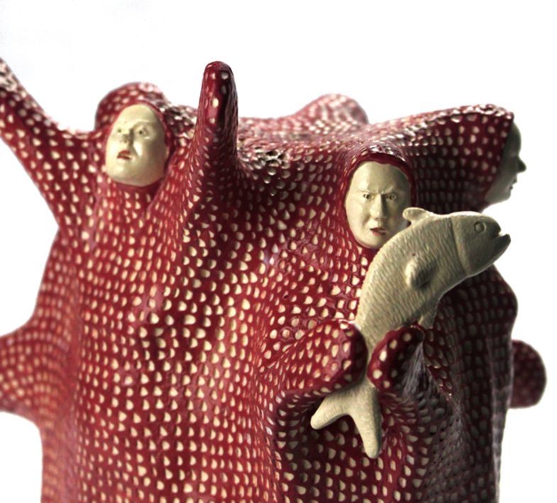 Angustias | Escultura de Rayaduradesandía | Compra arte en Flecha.es