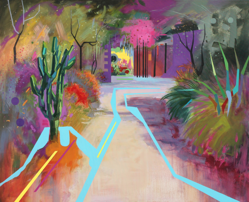 Paisaje Re-leido Nº2 |Pintura de Benito Salmerón | Compra arte en Flecha.es