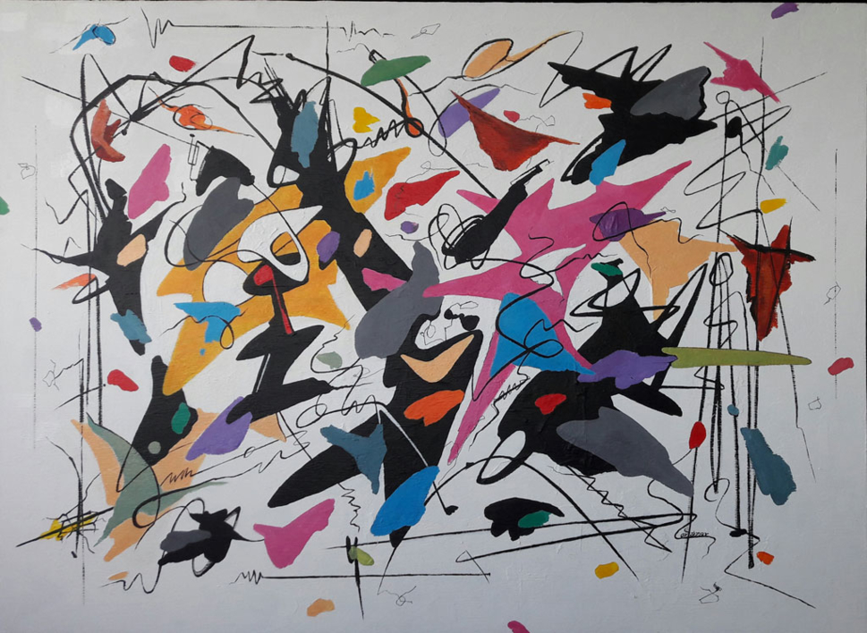 Waiting for the miracle |Pintura de Valeriano Cortázar | Compra arte en Flecha.es