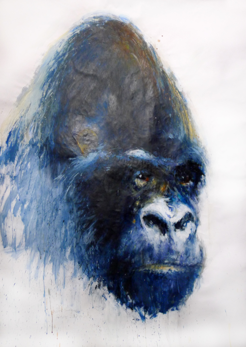 retratos ilustres nº 3 |Pintura de saiz manrique | Compra arte en Flecha.es
