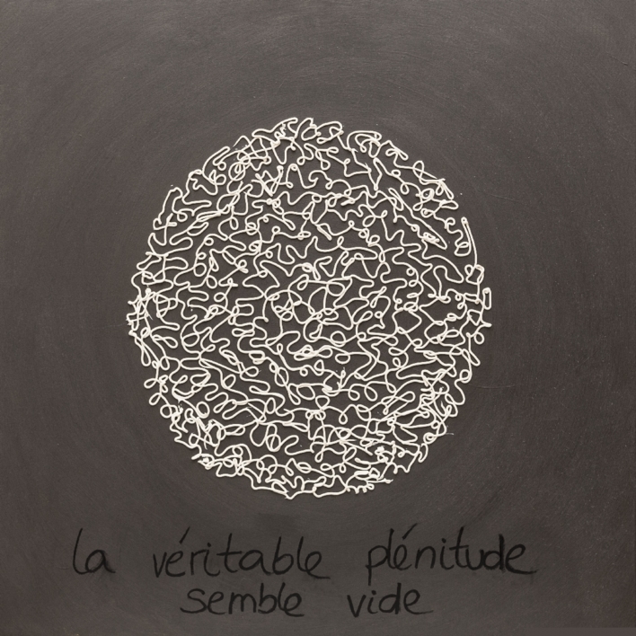 La verdadera plenitud parece vacía |Pintura de Juan Manuel Leiva | Compra arte en Flecha.es