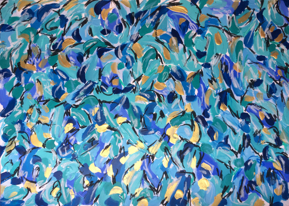 Mother Earth | Pintura de Rocío Cervera | Compra arte en Flecha.es
