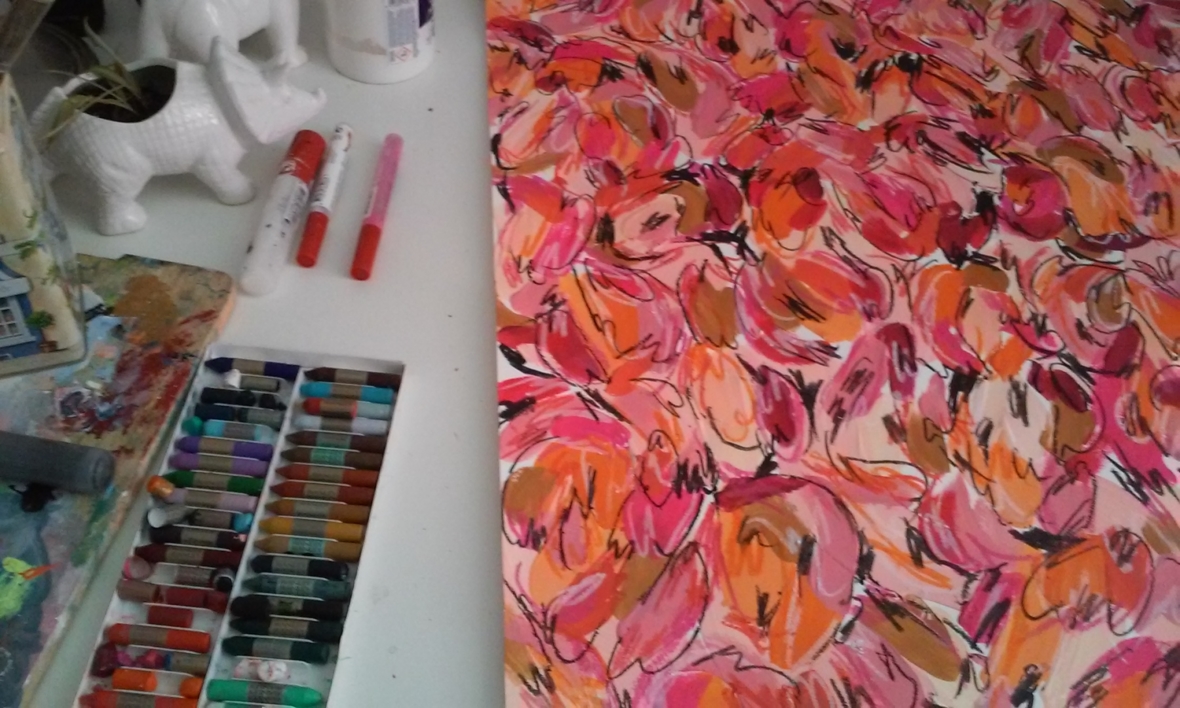 Fever | Pintura de Rocío Cervera | Compra arte en Flecha.es