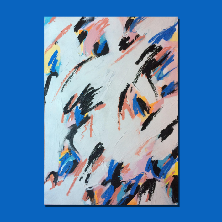 Catch The Wind |Pintura de Rocío Cervera | Compra arte en Flecha.es