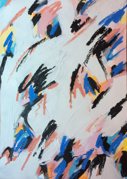 Catch The Wind | Pintura de Rocío Cervera | Compra arte en Flecha.es