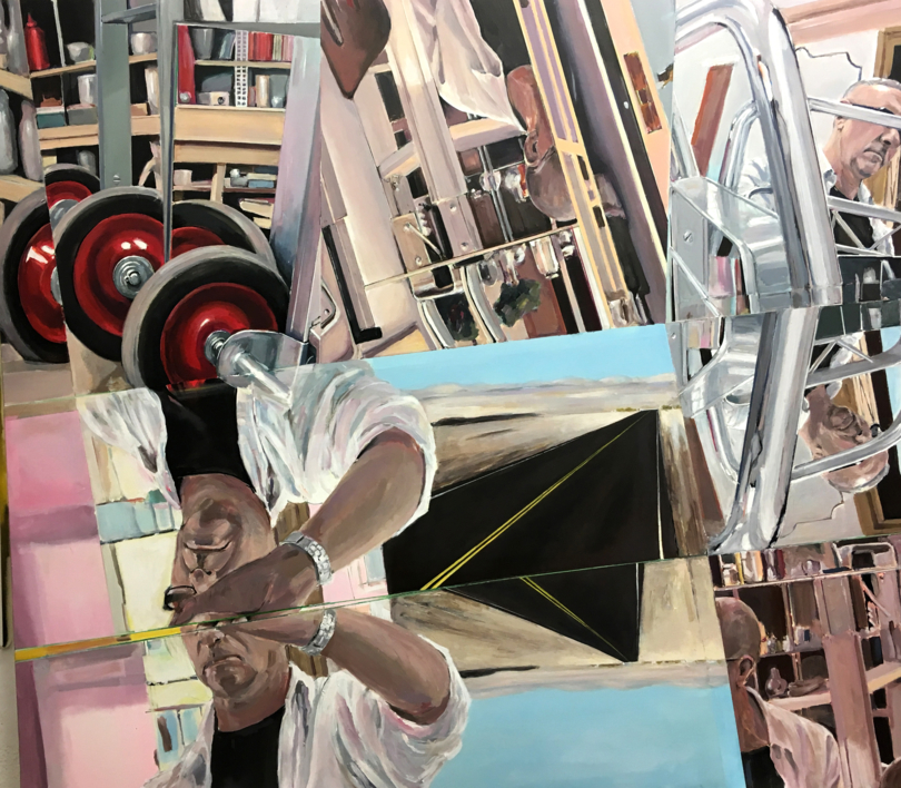 Autoretrato |Pintura de Fernando Herlop | Compra arte en Flecha.es