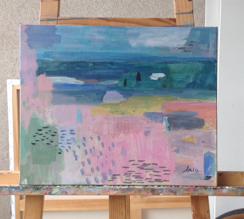 Carnon plage | Pintura de Iria | Compra arte en Flecha.es
