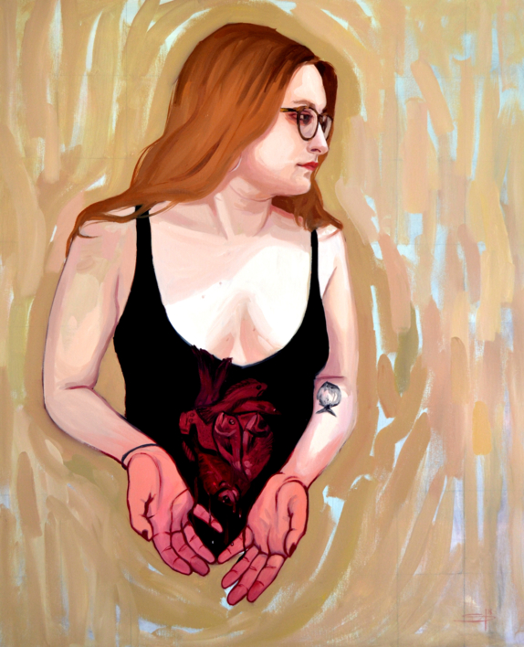 Self-portrait |Pintura de Claudia Suárez | Compra arte en Flecha.es