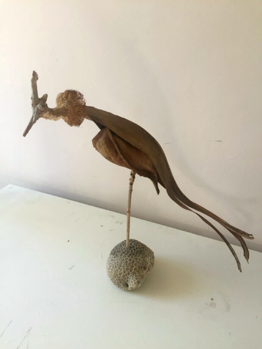 zopilote |Escultura de Daniel Salorio | Compra arte en Flecha.es