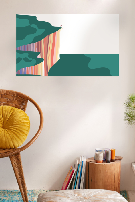 Ocho veces las estaciones han pasado desde mi nacimiento | Dibujo de Sara Novovitch | Compra arte en Flecha.es