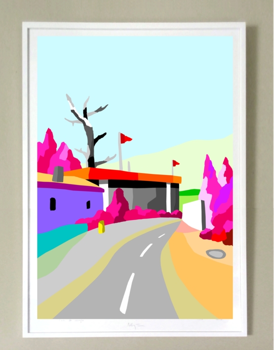 El pabellón (formato vertical) | Digital de ALEJOS | Compra arte en Flecha.es