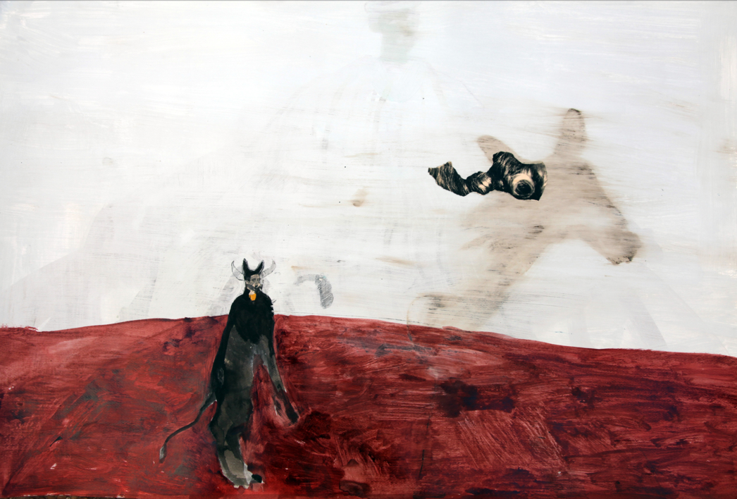 EL TORERO DE MINOS |Collage de SINO | Compra arte en Flecha.es