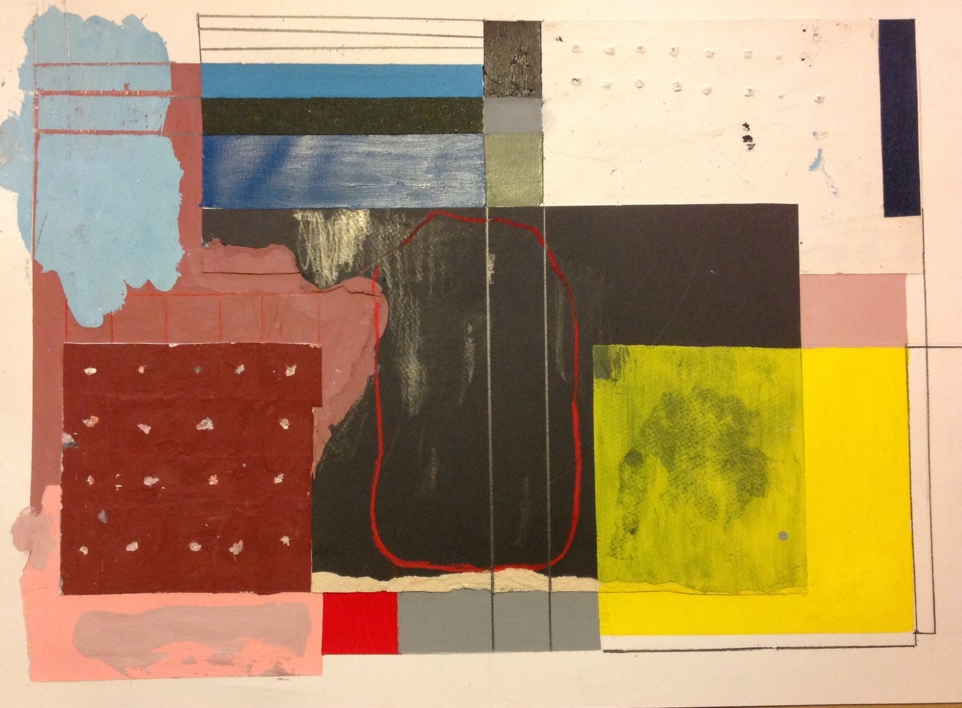 Paisaje 1 |Collage de Pedro galvez | Compra arte en Flecha.es