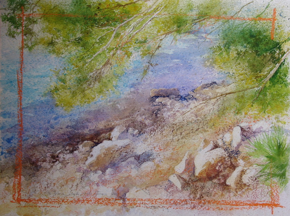PUERTO POLLENSA |Pintura de ÁNGELES CERECEDA | Compra arte en Flecha.es