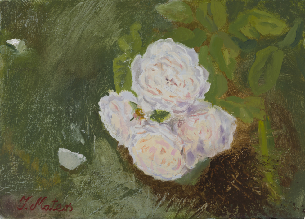 Rosas 21 |Pintura de Ignacio Mateos | Compra arte en Flecha.es