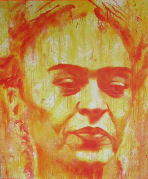 Frida |Pintura de Alvaro Sellés | Compra arte en Flecha.es