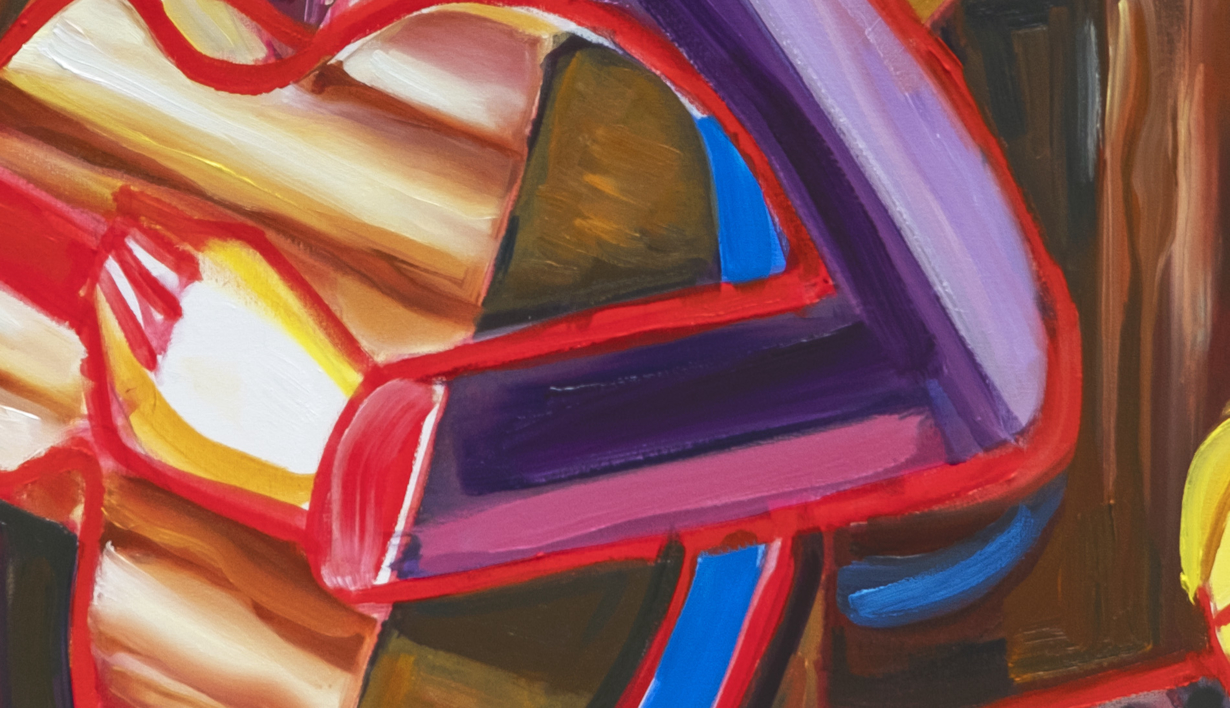 Ciudad, noche, musica y mujeres | Pintura de Maciej Cieśla | Compra arte en Flecha.es