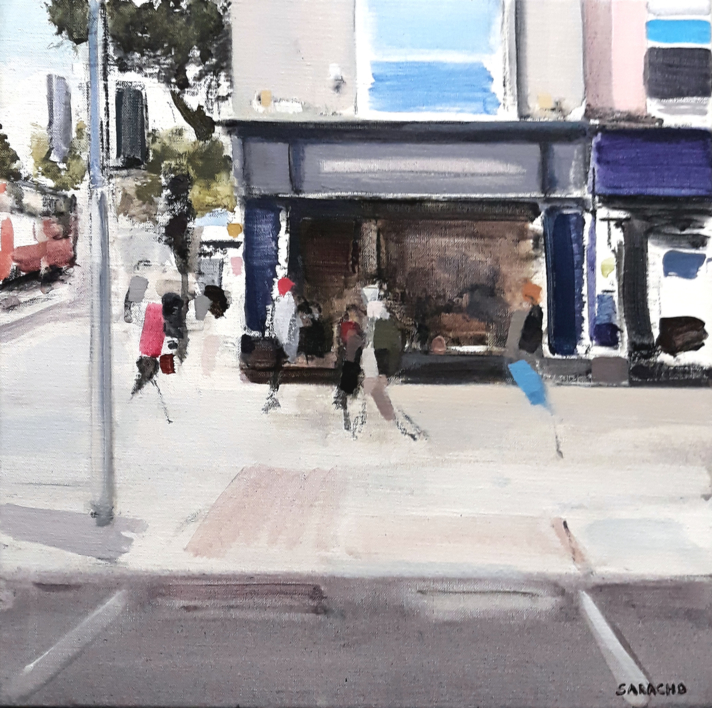 Corner in Dublin |Pintura de Saracho | Compra arte en Flecha.es