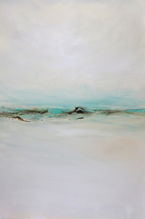 En un lugar tranquilo |Pintura de Esther Porta | Compra arte en Flecha.es