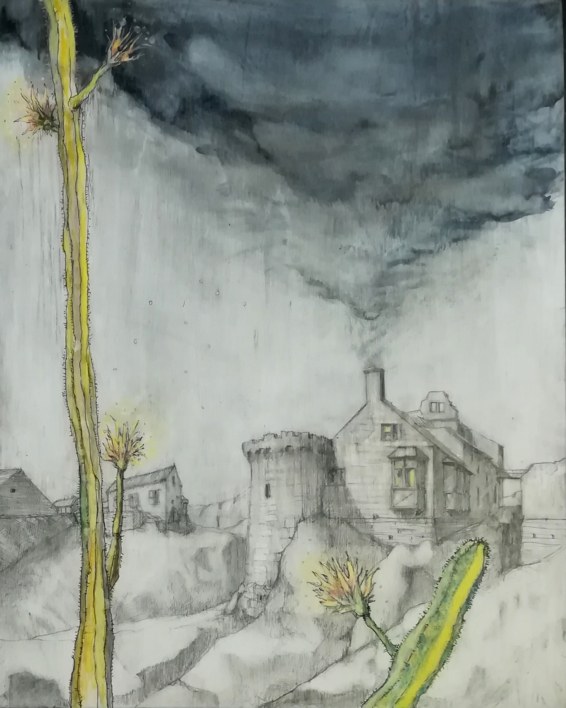 Humo. |Dibujo de Rosario Rodriguez | Compra arte en Flecha.es