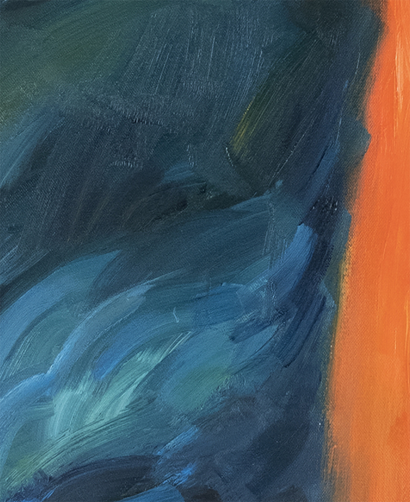 Camino solitario  - Lonely road, expressive | Pintura de Maciej Cieśla | Compra arte en Flecha.es