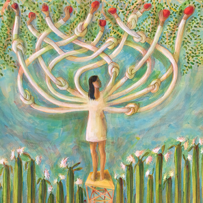 Eva |Pintura de Luz Letts | Compra arte en Flecha.es