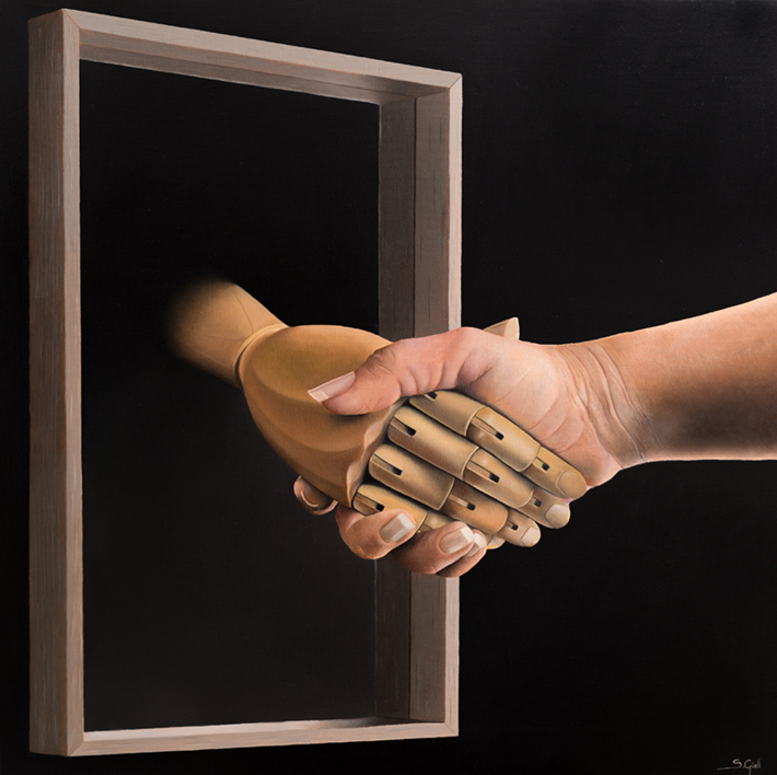 Gratitud |Pintura de Soraya Güell | Compra arte en Flecha.es
