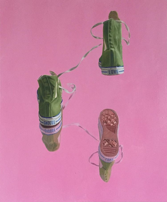 Choose Love |Pintura de Nacho Rodríguez Izquierdo | Compra arte en Flecha.es