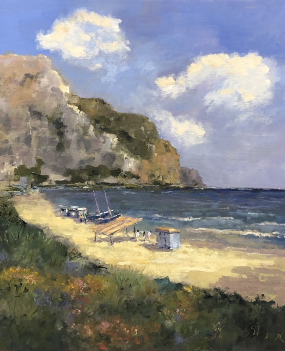 Playa |Pintura de Jesus | Compra arte en Flecha.es