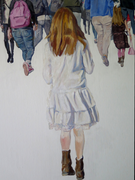Niña | Pintura de JESÚS MANUEL MORENO | Compra arte en Flecha.es