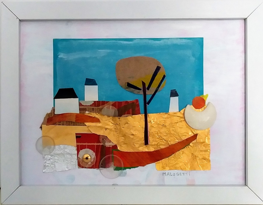 Soledad |Collage de ANALIA MALOSETTI | Compra arte en Flecha.es