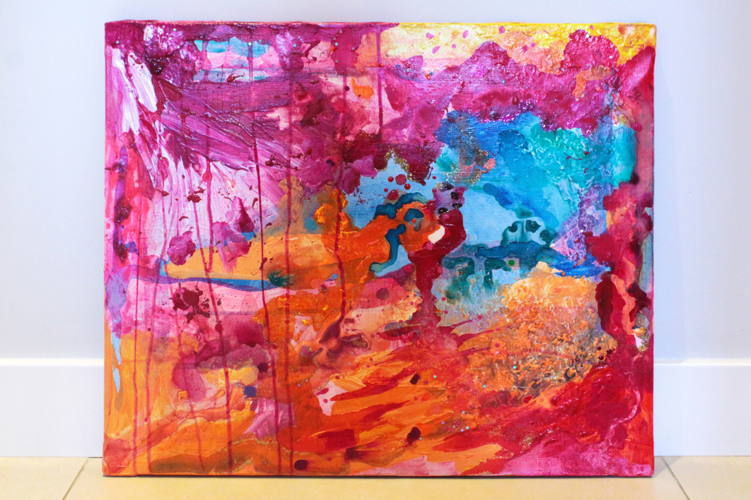 Caos | Pintura de Ángeles Romo | Compra arte en Flecha.es